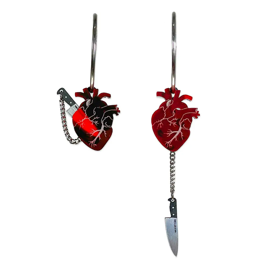 Chopped Heart Hoops